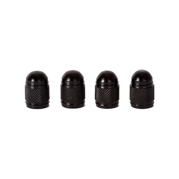 TYRE VALVE CAPS - STAPLE BLACK*out of stock*