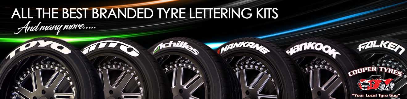 Designer Tyre Lettering Kits