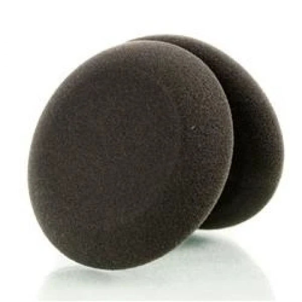 Black Ultra Fine W-APS Refined Foam Applicators- Wax, Sealant And Coating Applicator (2 Pack)