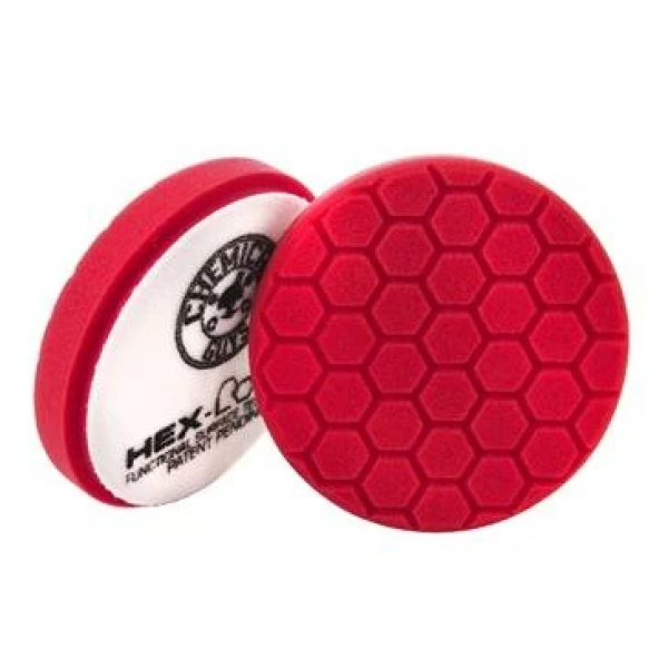 Hex-Logic Pad - Red Perfection Ultrafine Wax & Sealant Finishing Pad (5.5" Inch) 