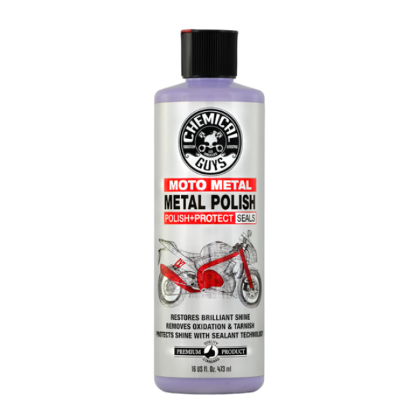 ​​​​​​​MOTO METAL POLISH CLEANER, POLISH & PROTECTANT FOR MOTORCYCLES 