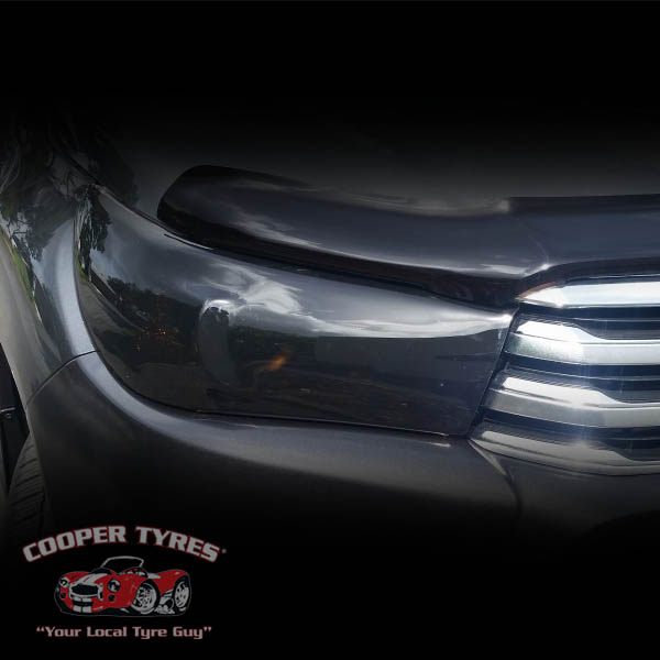 HILUX (LED SR5 ONLY) 16-19 TINTED Headlight Covers