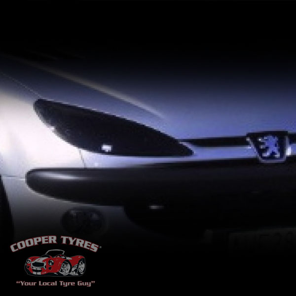 PEUGEOT 206 TINTED Headlight Covers