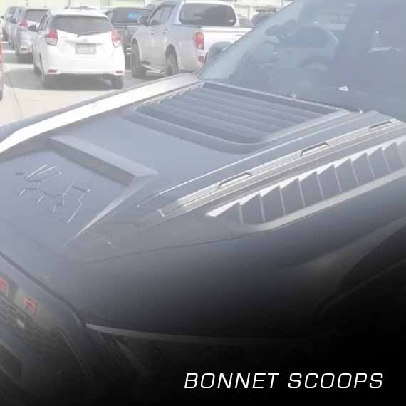 4x4 Bonnet Scoops